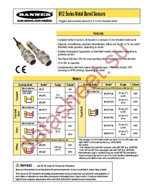 M12PR datasheet  